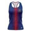 Vertical Blurred Stripe Women’s Tank Tops