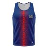Vertical Blurred Stripe Men’s Tank Tops