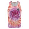 Spiral Tie Dye Men’s Tank Tops