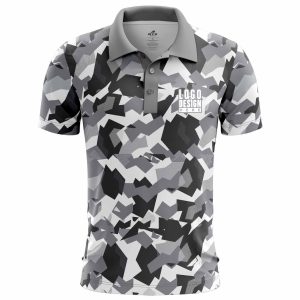 Vector Camouflage Men’s Polo Shirts