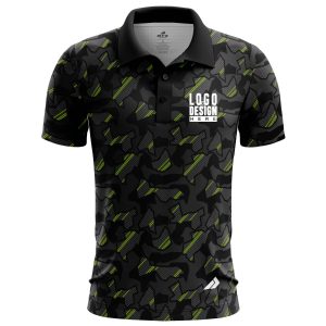 Neon Camo Men’s Polo Shirts
