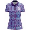 Groovy Tie Dye Women’s Polo Shirts