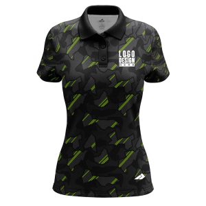 Neon Camo Women’s Polo Shirts
