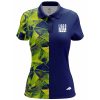 2 Sides Abstract Women’s Polo Shirts