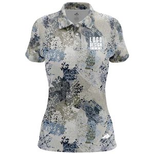 Sky Brushes Women’s Polo Shirts
