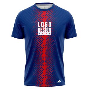 Vertical Blurred Stripe Men’s Jersey