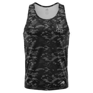 Basic Camouflage Men’s Tank Tops
