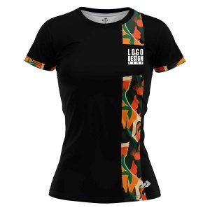 Floral Vertical Stripe Women’s Jersey