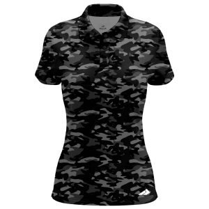 Basic Camouflage Women’s Polo Shirts