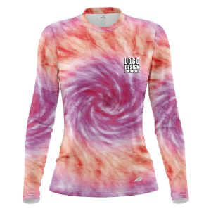 Spiral Tie Dye Women’s Long Sleeves