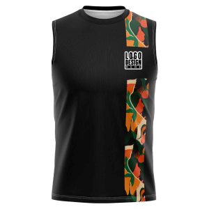 Floral Vertical Stripe Sleeveless