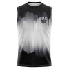 Brushed Center White Sleeveless