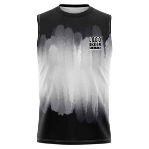 Brushed Center White Sleeveless