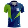 Fractured Glass Men’s Polo Shirts
