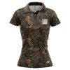 Leaves Camo Women’s Polo Shirts
