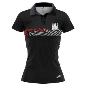 Zebra Chest Line Women’s Polo Shirts