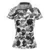 Vector Camouflage Women’s Polo Shirts