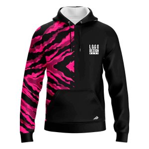 Mirrored Tie Dye Men’s Hoodie