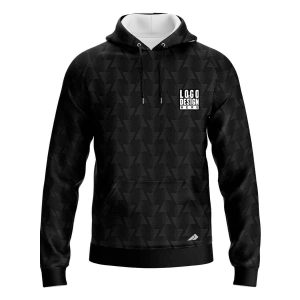 Geometric Triangles Men’s Hoodie