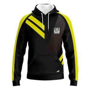 Angular Stripes Men’s Hoodie