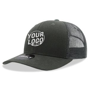 6021 Classic Trucker 6 Panel Mid Profile Structured Cotton / Poly Snap Back Trucker Moss Hat 00274