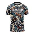 Custom Fully Sublimated Snake Animal Print Black White Performance Jersey 1060