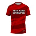 Custom Fully Sublimated Camo Pattern Red Performance Jersey 1123