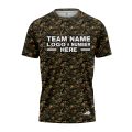 Custom Fully Sublimated Forest Camo Pattern Two Performance Jersey 1172
