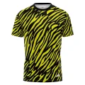Custom Fully Sublimated ZebraStripes Animal Print Black Yellow Performance Jersey 955