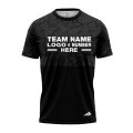 Custom Fully Sublimated Forest Camo Pattern Texture Black Performance Jersey 1312