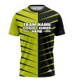Custom Fully Sublimated Thorns Neon Pattern Green Performance Jersey 1553