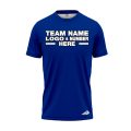 Custom Fully Sublimated Solid I1 Pattern Blue Performance Jersey 2106