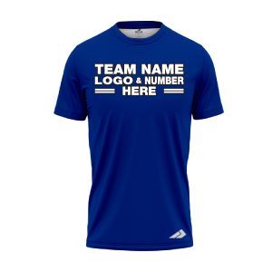 Custom Fully Sublimated Solid I1 Pattern Blue Performance Jersey 2106