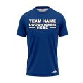 Custom Fully Sublimated Solid V2 Pattern Blue Jay Performance Jersey 2127