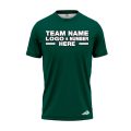 Custom Fully Sublimated Solid S20 Pattern Forest Green Performance Jersey 2169