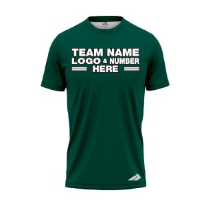 Custom Fully Sublimated Solid S20 Pattern Forest Green Performance Jersey 2169