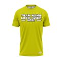 Custom Fully Sublimated Solid EE Pattern Apple Green Performance Jersey 2218