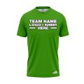 Custom Fully Sublimated Solid GG Pattern Green Performance Jersey 2225