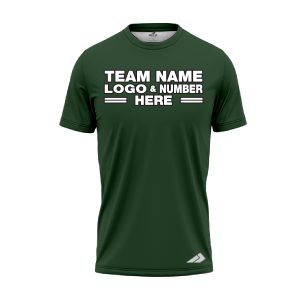 Custom Fully Sublimated Solid Z10 Pattern Army Green Performance Jersey 2246
