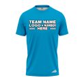 Custom Fully Sublimated Solid J28 Pattern Dark Aqua Performance Jersey 2281
