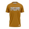 Custom Fully Sublimated Solid Z23 Pattern Brown Beige Performance Jersey 2367