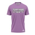 Custom Fully Sublimated Solid G12 Pattern Light Purple Performance Jersey 2423