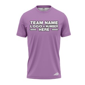 Custom Fully Sublimated Solid G12 Pattern Light Purple Performance Jersey 2423