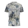 Custom Fully Sublimated Brushes Pattern Blue White Performance Jersey 3211