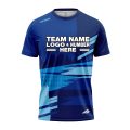 Custom Fully Sublimated Landscape Pattern Blues Performance Jersey 3365