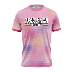 Custom Fully Sublimated Radiant Tie Dye Pattern Multicolor Performance Jersey 3862
