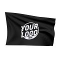 Custom Fully Sublimated Solid A14 Pattern Black Flag 5580