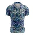Custom Fully Abstract Animal Print Performance Polo Shirt 5675
