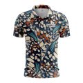 Custom Fully Sublimated Butterfly Wing Animal Print Multicolor Performance Polo Shirt 5846