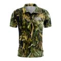 Custom Fully Sublimated Fall Camo Pattern Performance Polo Shirt 6393
